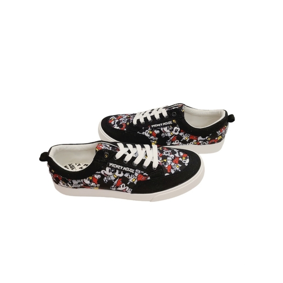 Men's Mickey Mouse Casual Print Low Top Sneaker - Picture 4 of 7